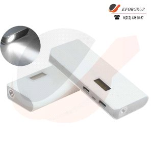 10000 mAh Power Bank (Dijital şarj göstergeli)