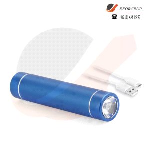 2600 mAh PowerBank (El Feneri Özellikli)