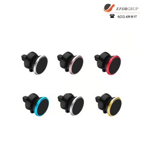 360 Derece Dönebilen Manyetik Araç İçi Telefon Tutucu