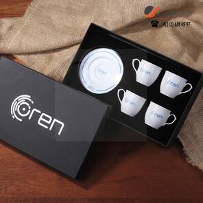 4'lü Türk Kahvesi Fincanı Seti