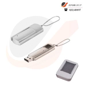Gizlenir 8 GB Metal USB Bellek