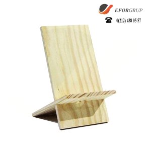 Ahşap Telefon Tutucu