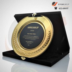 Altın Tabak Plaket