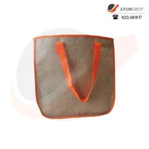 Turuncu Askılı Plaj Çantası