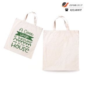 Baskılı Bez Çanta