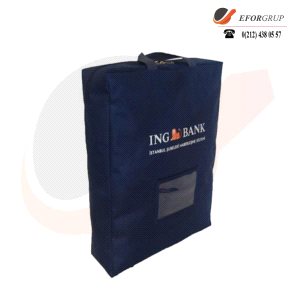 Baskılı Koyu Renk Plaj Çantası