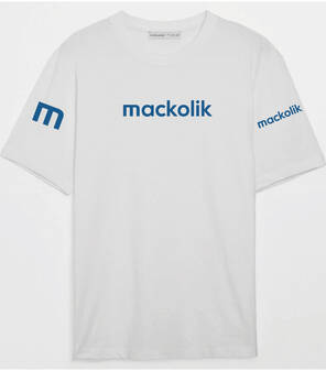 Baskılıl Bisiklet Yaka Tişört