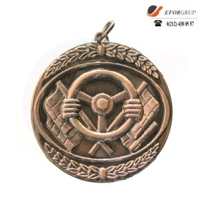 Motor Sporları Bronz Renk Madalya