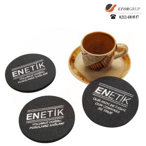 Promosyon Deri Bardak Altlığı