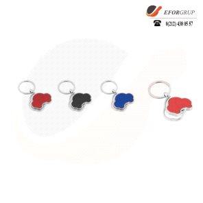 Dönerli Metal Anahtarlık (Araba)