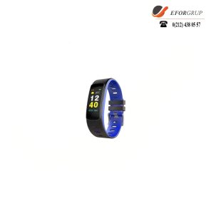 Everest Ever Fit W45 Android/IOS Full Dokunmatik Renkli Ekran Mavi/siyah Akıllı Bileklik