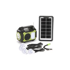 GD-8072 Solar Işık Istasyonu Radyo/mp3 Çalar/fener
