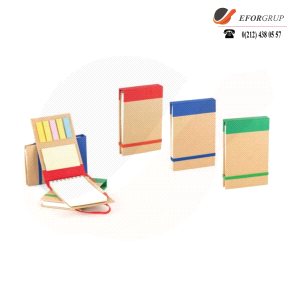 Renkli Promosyon Geri Dönüşümlü Bloknot