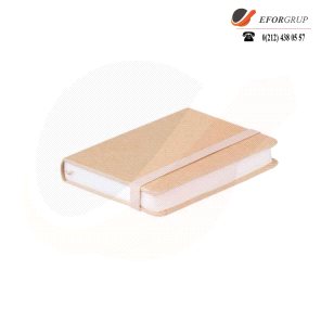 Geri Dönüşümlü Lastikli Defter(9 x 14 cm)