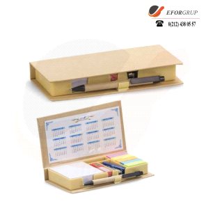 Geri Dönüşümlü Ajandalı Notluk Seti