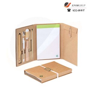 Geri Dönüşümlü Notluklu Kırtasiye Seti