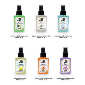 Ilgaz Elegance 6'lı 50 ml Sprey Kolonya