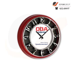 Kabartma Rakamlı Duvar Saati