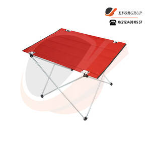 Kamp ve Piknik Masası - Kırmızı