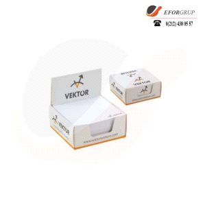 Karton Kutu Küp Bloknot