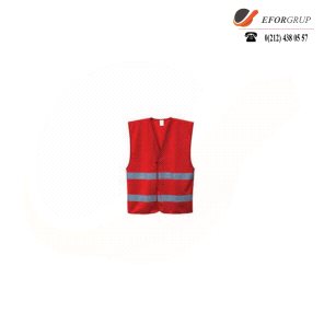 Kırmızı İkaz Yeleği