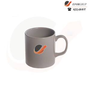 Koyu Renk Porselen Kupa