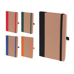 KRAFT RENKLİ TARİHSİZ DEFTER (13X21 CM)