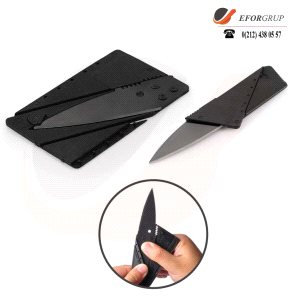 Kredi Kartı Şeklinde Cep Çakısı