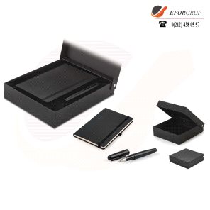 Kutulu VIP Set (Defter ve Roller Kalem)