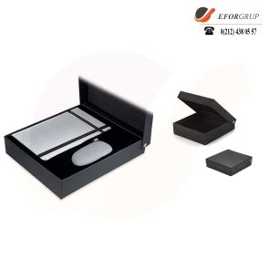 Kutulu VIP Set(Powerbank+Defter)