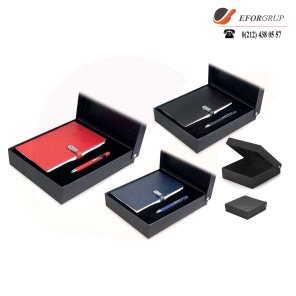 Kutulu VIP Set(Usb'li Ajanda+Tükenmez Kalem)