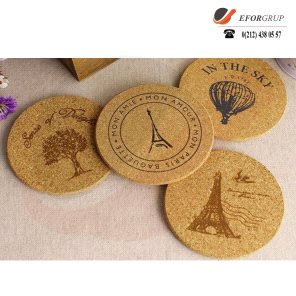 Promosyon Mantar Bardak Altlığı