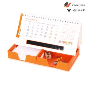 Bloknotlu Masa Takvimi