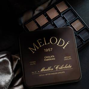 Melodi 1957 Serisi Metal Kutu Madlen 384g