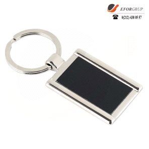 Metal Dikdörtgen Anahtarlık