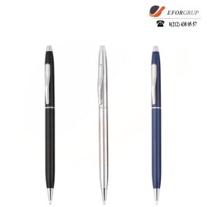 Siyah Mat Metal Tükenmez Kalem