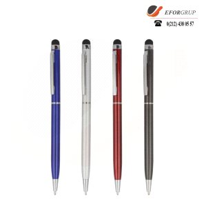 Promosyon Metal Tükenmez Kalemler (Dokunmatik Uçlu)