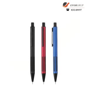 Siyah Klipsli Metal Versatil Kalem