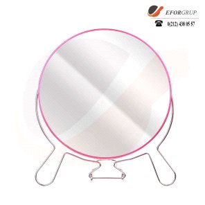 NEROX 19,5 CM FUŞYA AYAKLI METAL AYNA NRX-2023