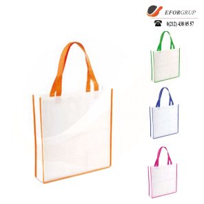 Renkli Askılı Nonwoven Çanta