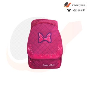 Pembe Okul Çantası