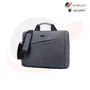 Önden Fermuarlı Laptop Çantası
