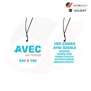 oto kokusu yuvarlak yazılı