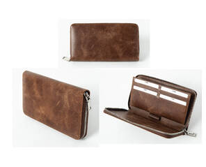 ÖZEL KAHVERENGİ ERKEK CÜZDANI