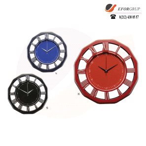 Plastik Duvar Saati(360 mm)