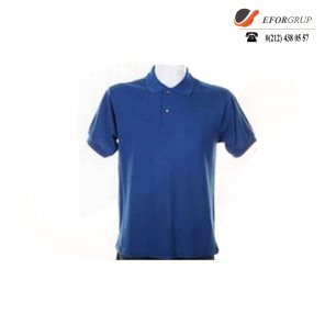 Polo Yaka Lacivert Tişört