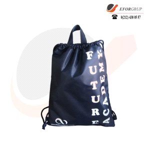 Promosyon Lacivert İpli Çanta