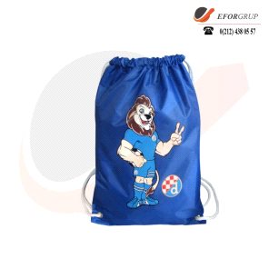 Mavi Promosyon İpli Çantalar