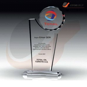 Promosyon Kristal Plaket (Logolu)
