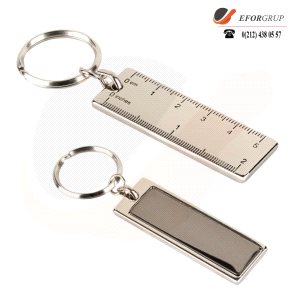 Promosyon Metal Cetvel Anahtarlık